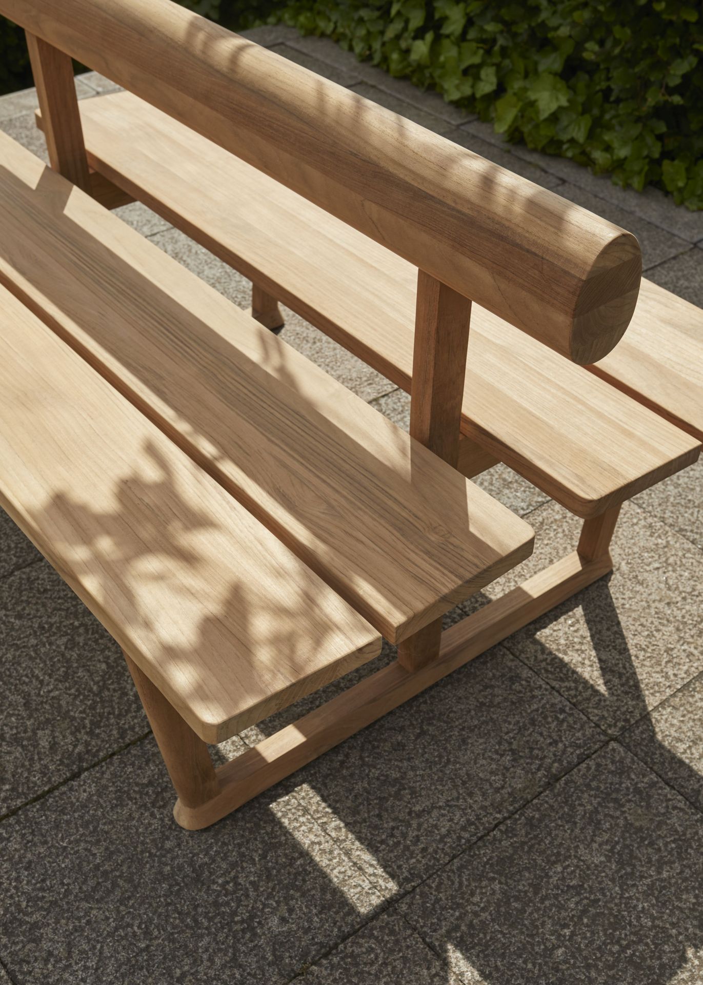 Banco Bench Double Teak Outdoor Skagerak by Fritz Hansen