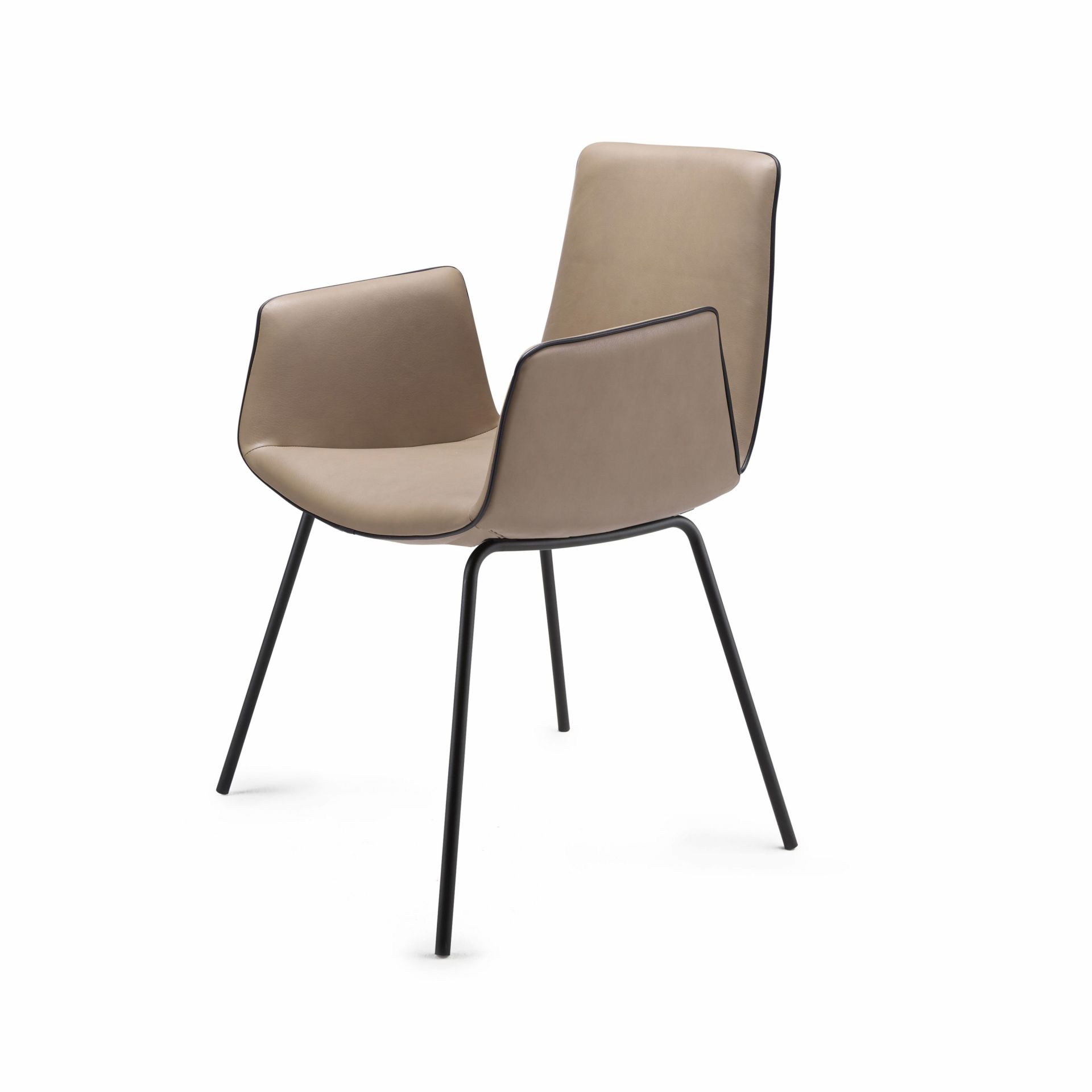 Amelie Armchair high armrests Freifrau Manufaktur