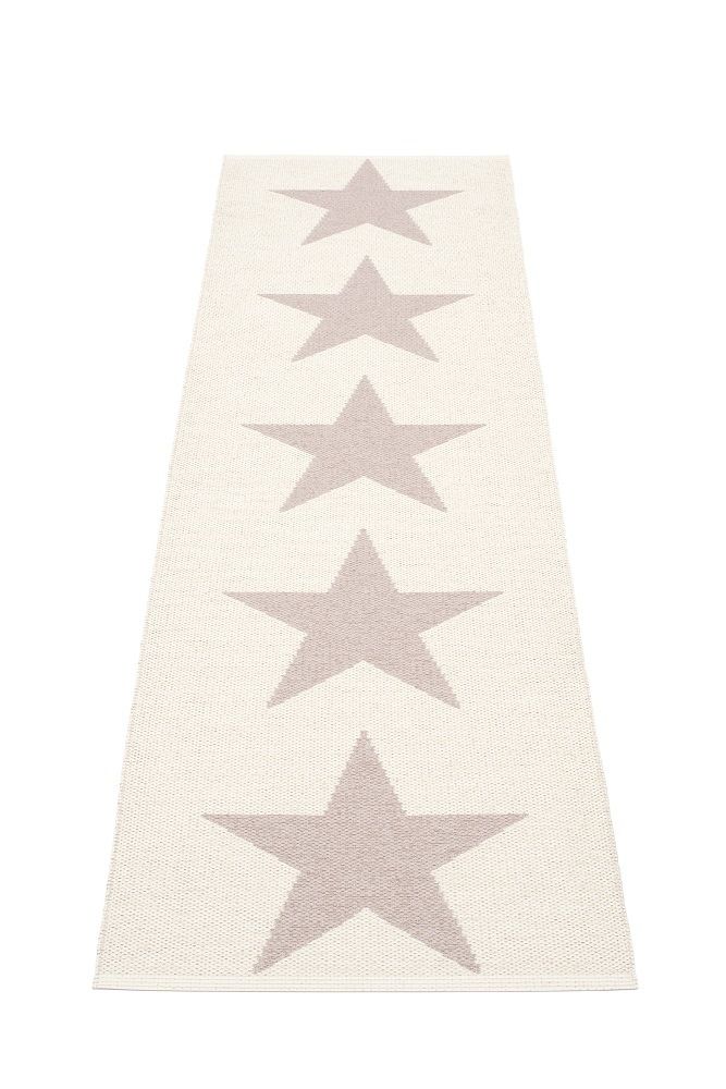 Viggo One Synthetic carpet 70x250 cm Pappelina Pale rosa