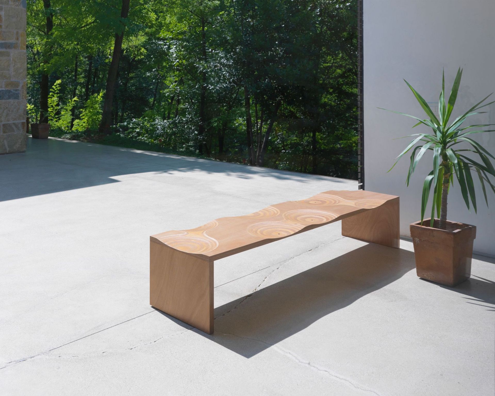 Ripples Outdoor Bench Casamania Horm