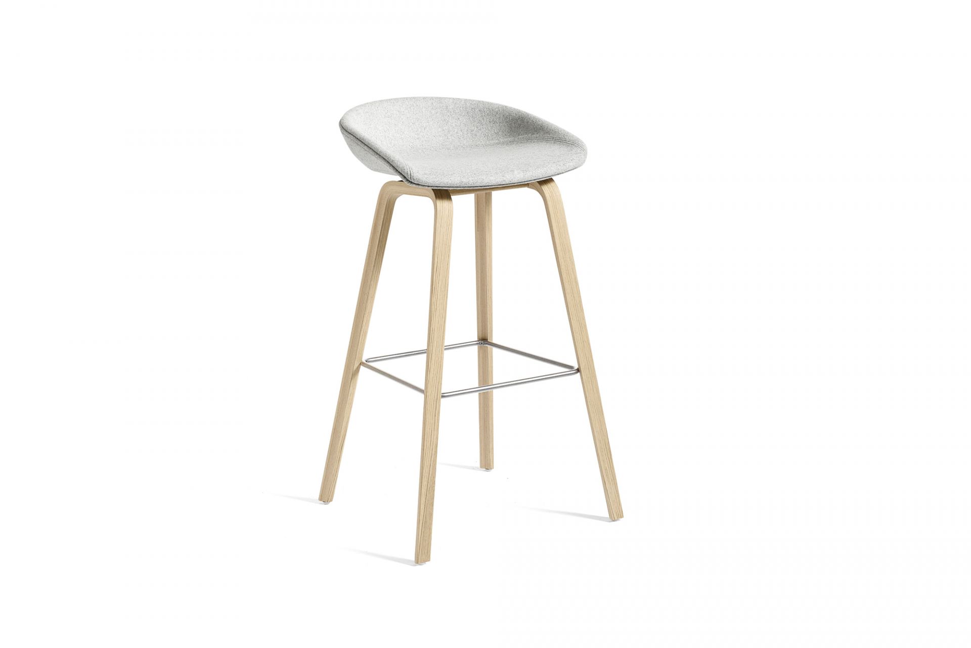 About a Stool AAS 33 / AAS33 Bar stool with full upholstery Hay