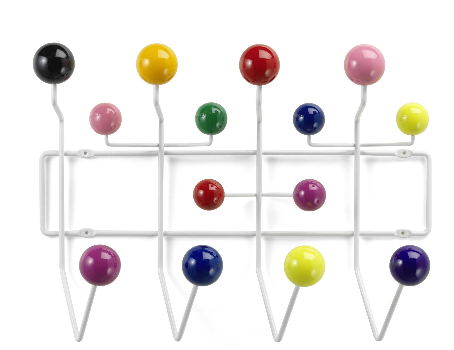 Eames Hang it all coat rack multicoloured Vitra NEW VERSION