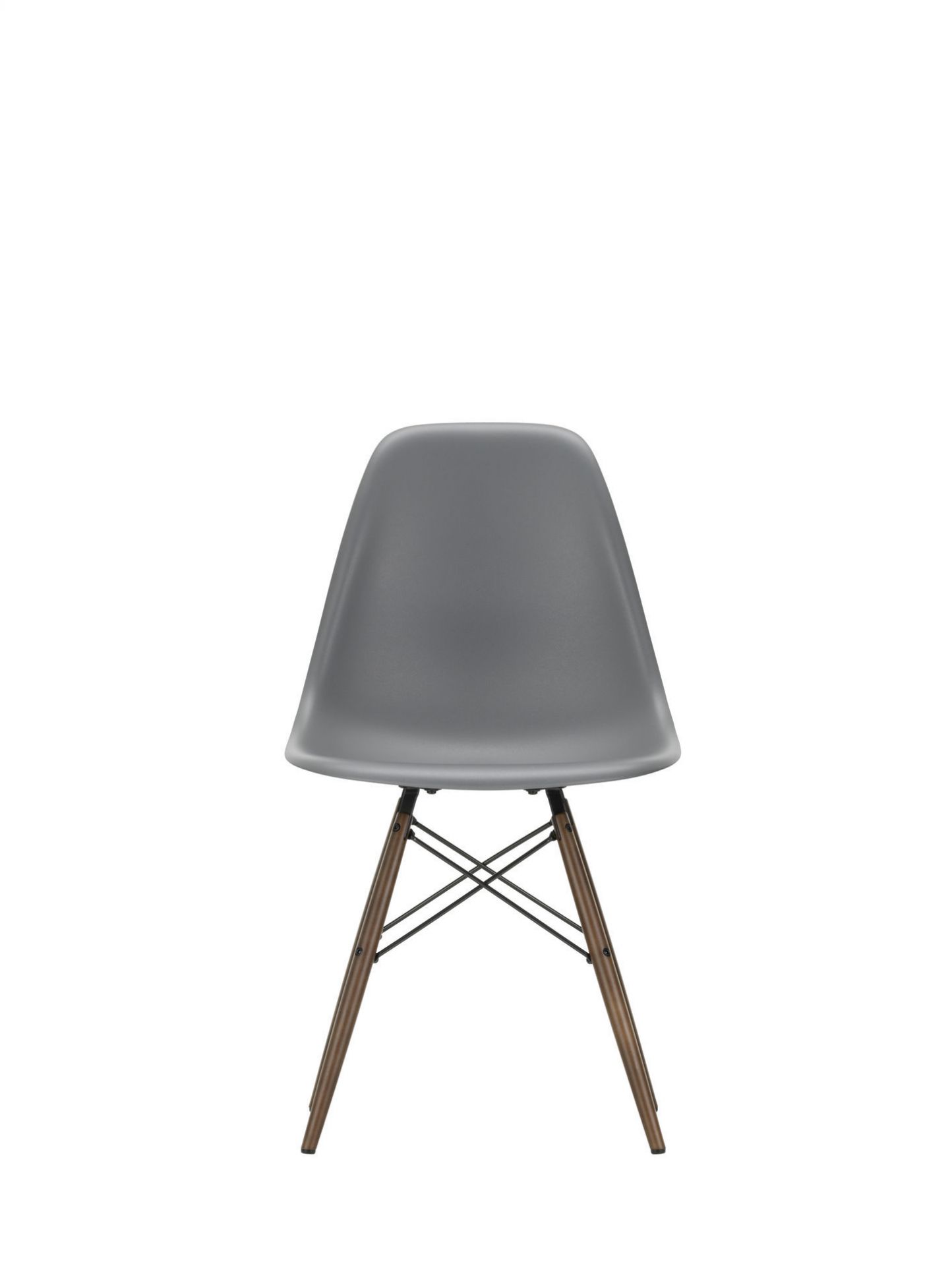 Eames Plastic Side Chair DSW Chair Vitra Ash honey colored - tender pink