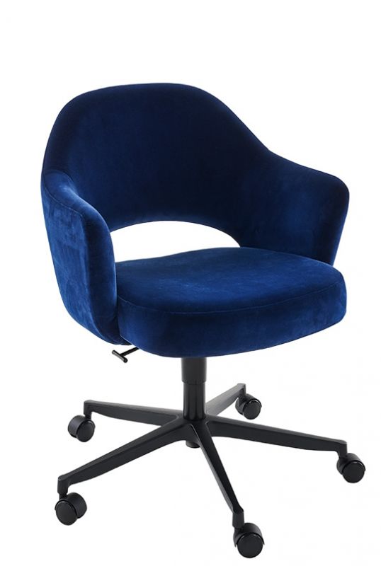 Saarinen Relax Conference Chair 5-Star Swivel Base with Armrest Knoll Interntional 