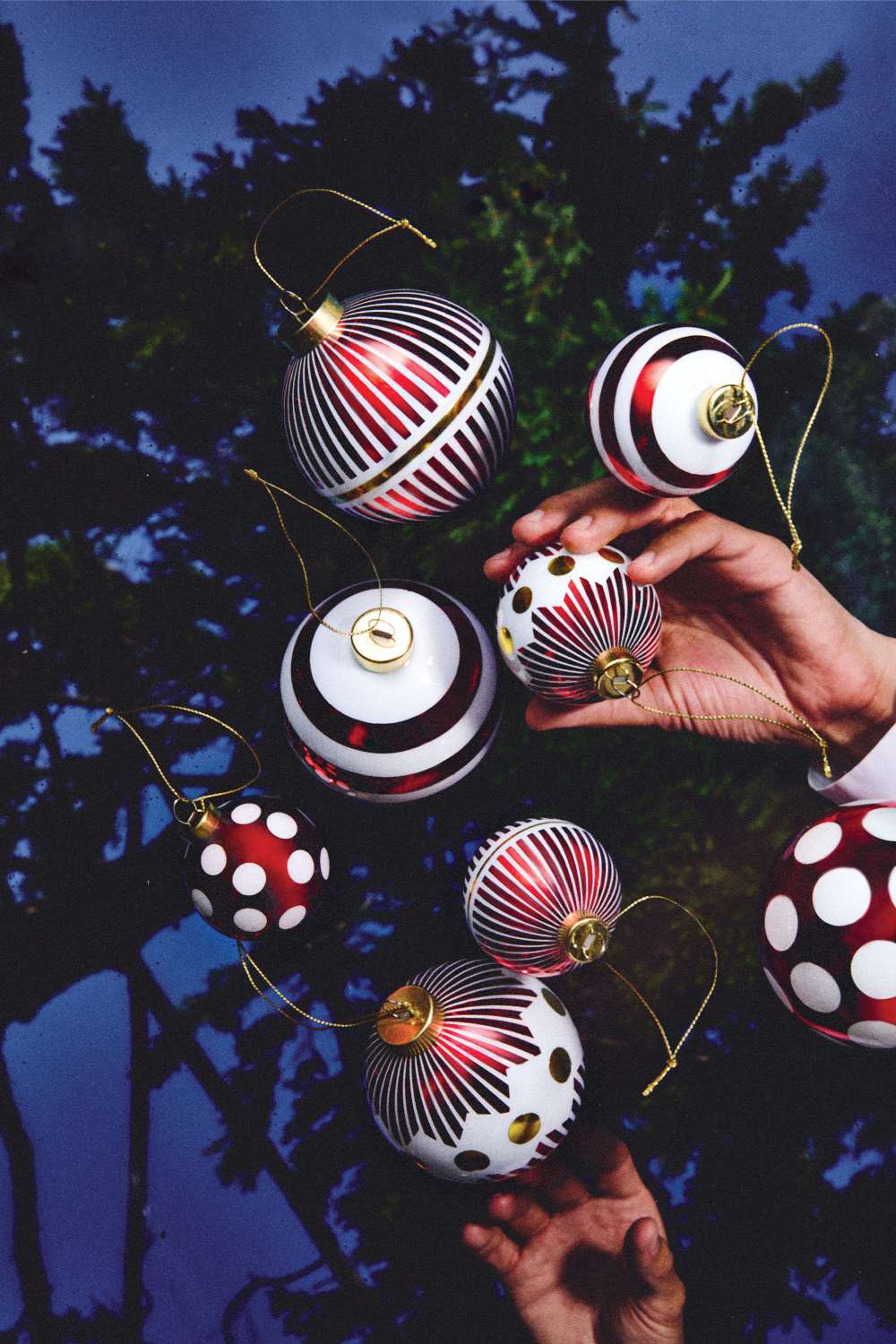 NZ04 2 Delight Christmas tree bauble Alessi  