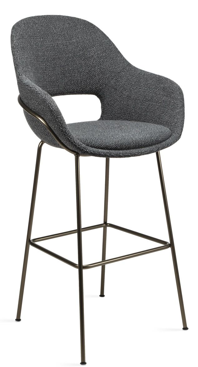 Theia Barstool Armchair High Barstool Freifrau Manufaktur