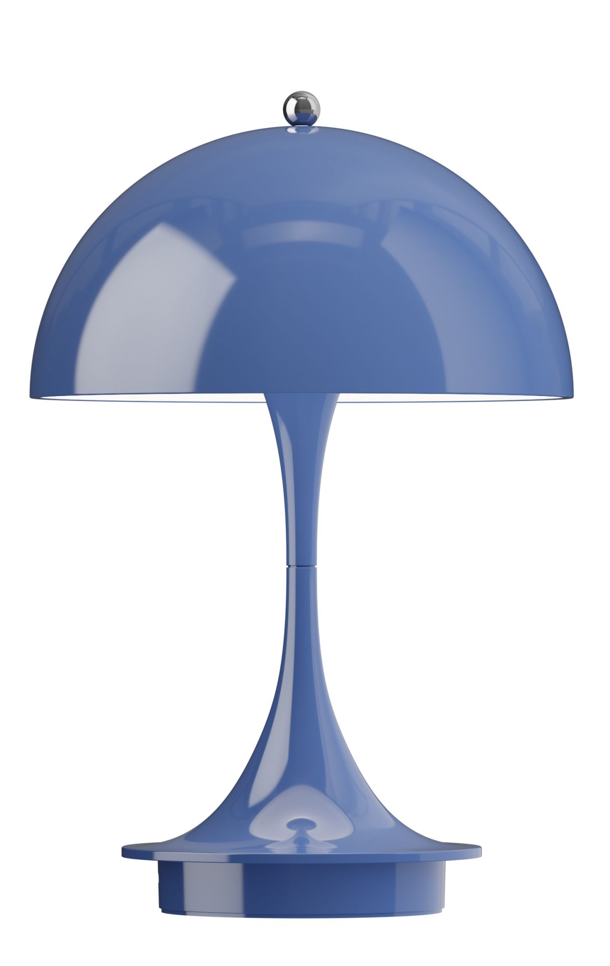 Panthella 160 Portable V3 rechargeable LED table lamp Indoor/Outdoor Louis Poulsen Opaque indigo