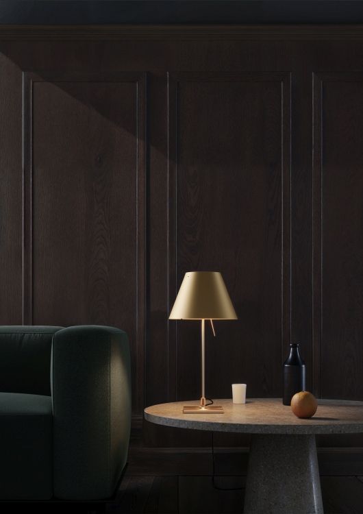 Costanzina table lamp MESSING Luceplan LIMITED EDITION 