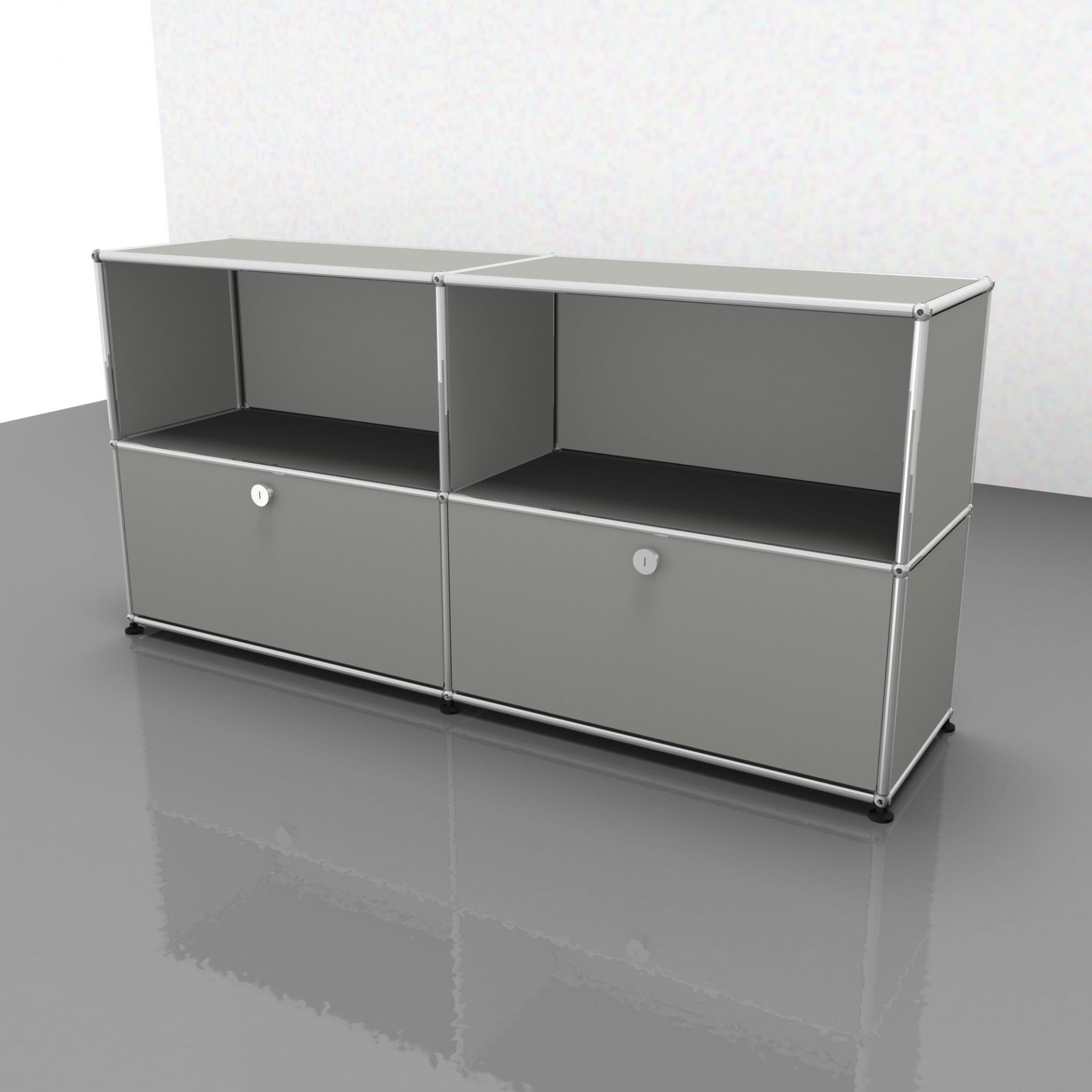 USM Haller Sideboard Schubladen – QUICK SHIP-lichtgrau