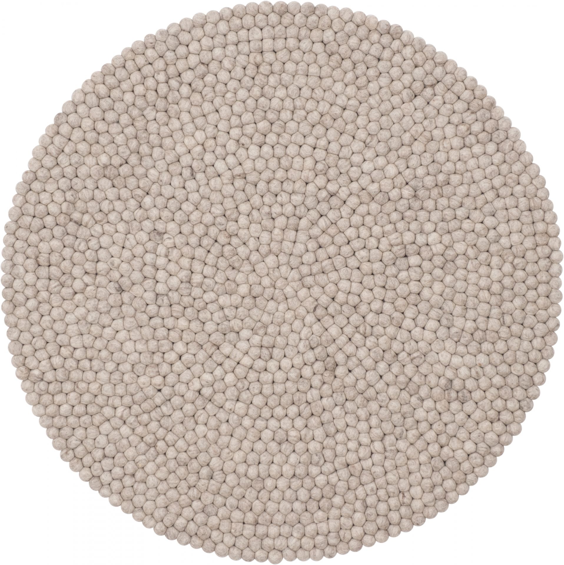 Felt ball Carpet round 140 cm myfelt Bela
