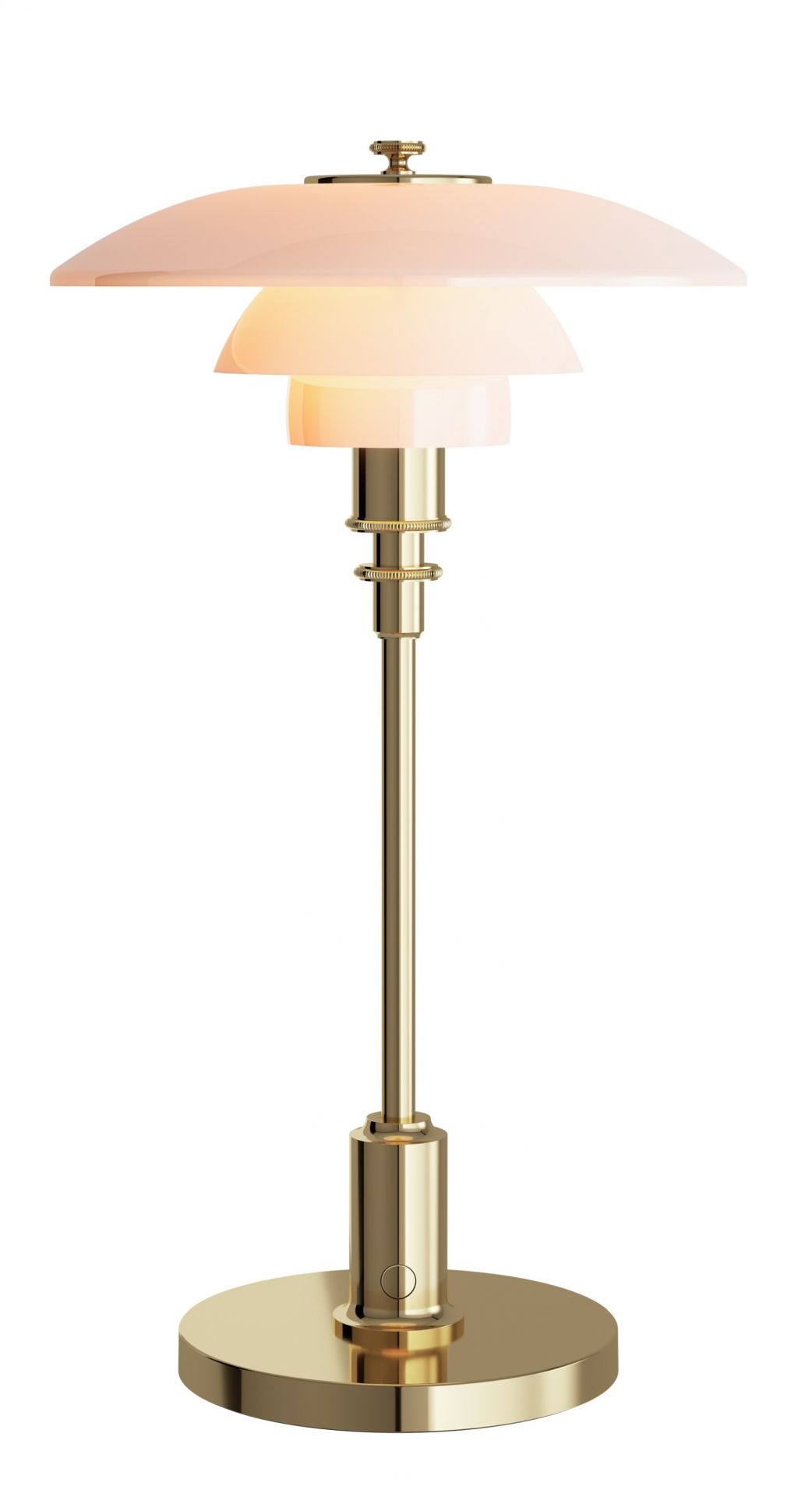 PH 2/1 Portable rechargeable lamp / table lamp Louis Poulsen Brass