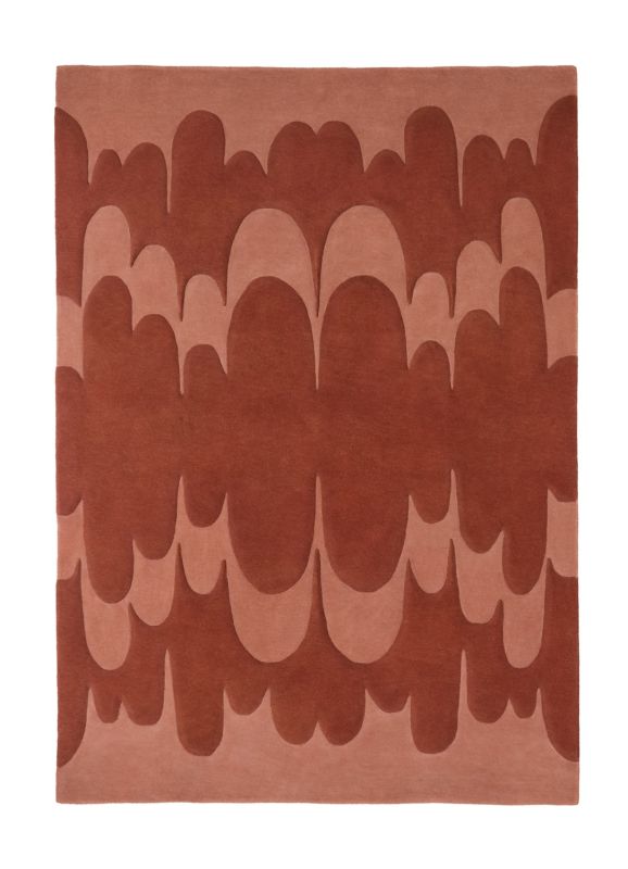 Lucia Eames Echo Carpet Terracotta Nanimarquina