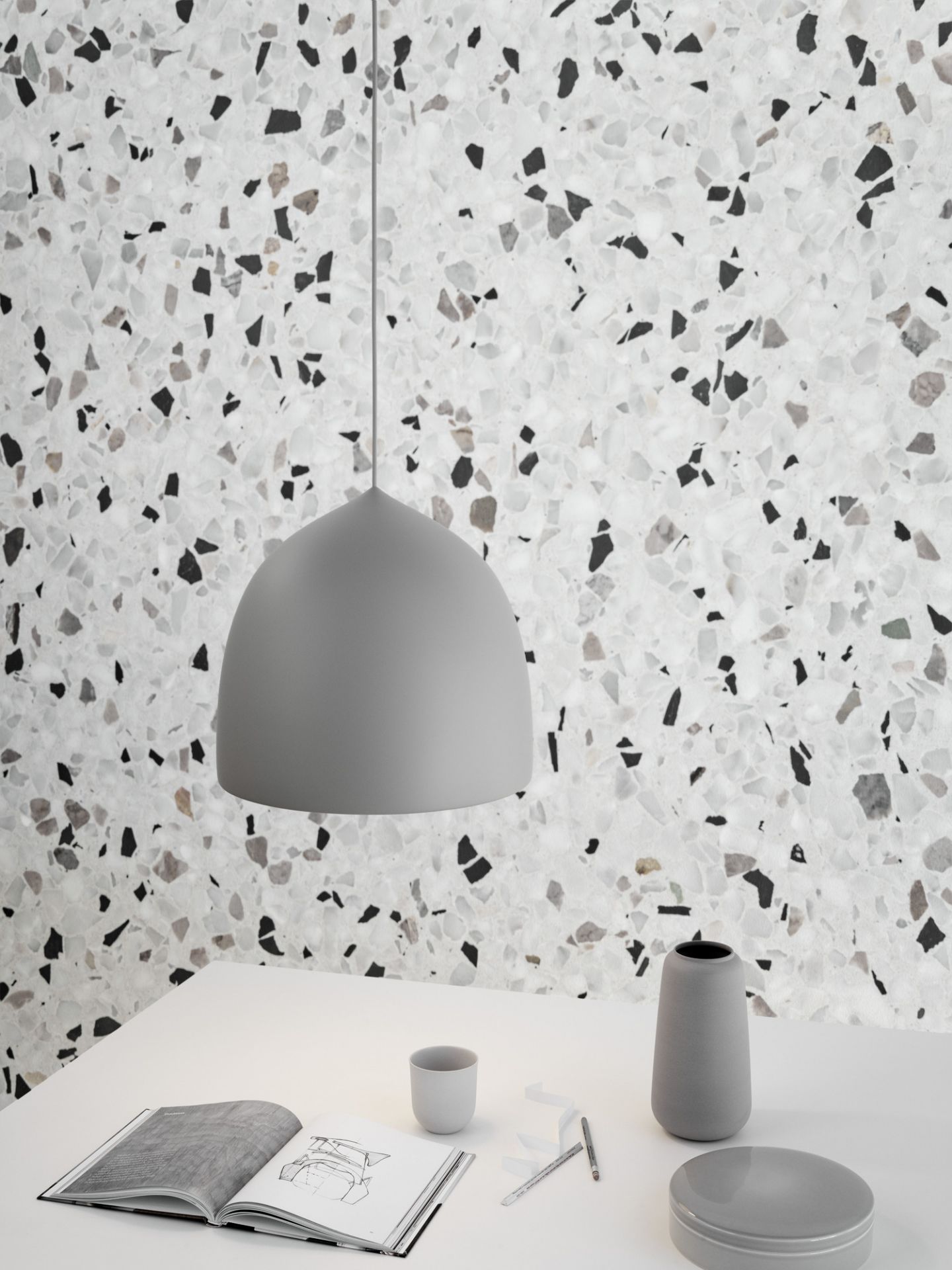 Suspence P1 Pendant Lamp Fritz Hansen Black