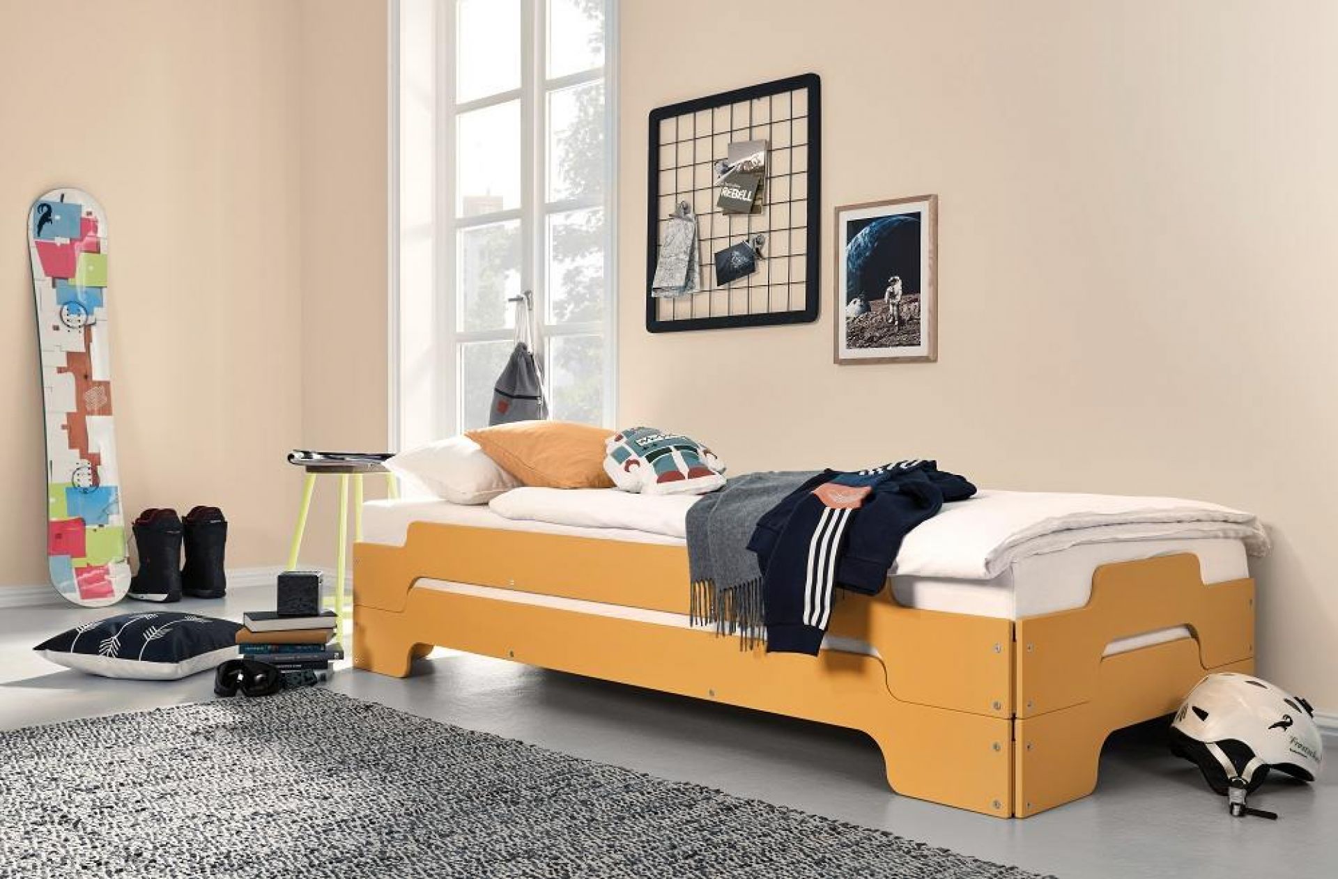 Stacking bed Lacquer Klassik / Komfort Müller Möbelwerkstätten