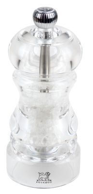 Nancy salt mill H 12 cm acrylic Peugeot