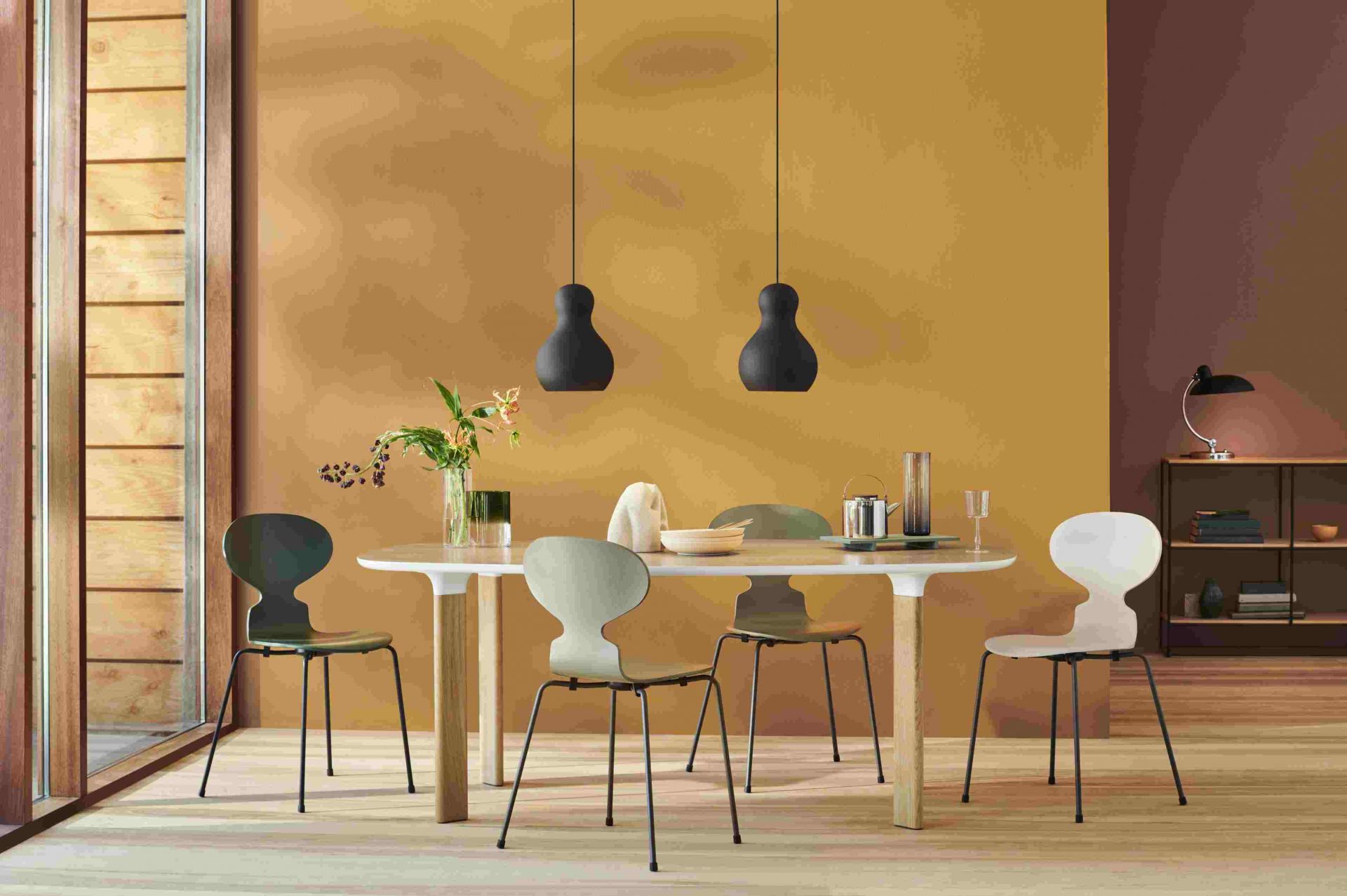 The Ant Chair 3101 4-leg frame Fritz Hansen 