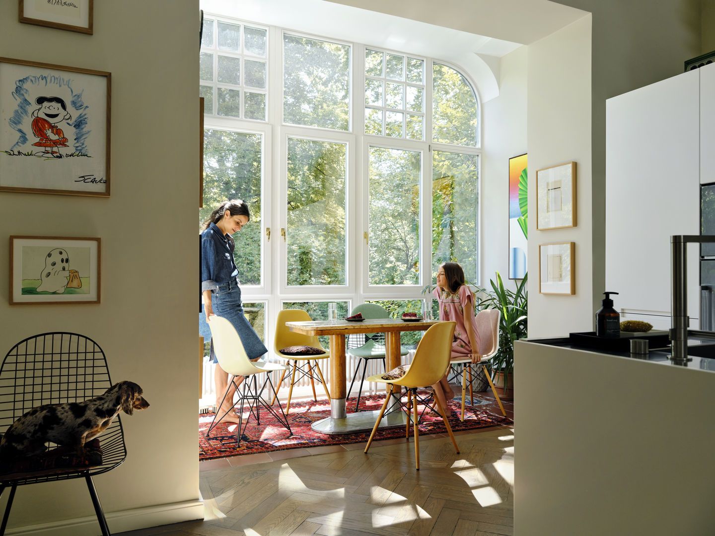 Eames Plastic Side Chair DSW Chair Vitra