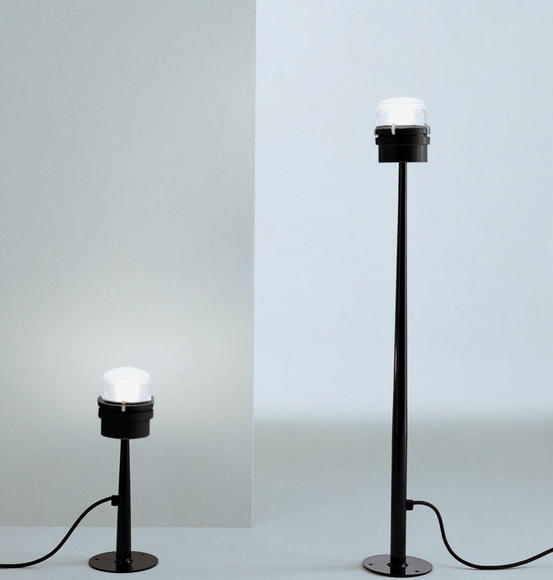 Fresnel 1148 Outdoor Floor Lamp Oluce 40 cm