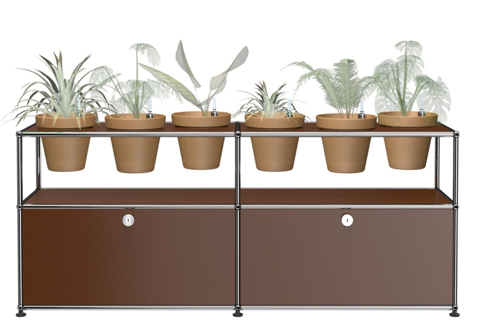 Plant worlds Sideboard Configuration 2 USM Haller Brown