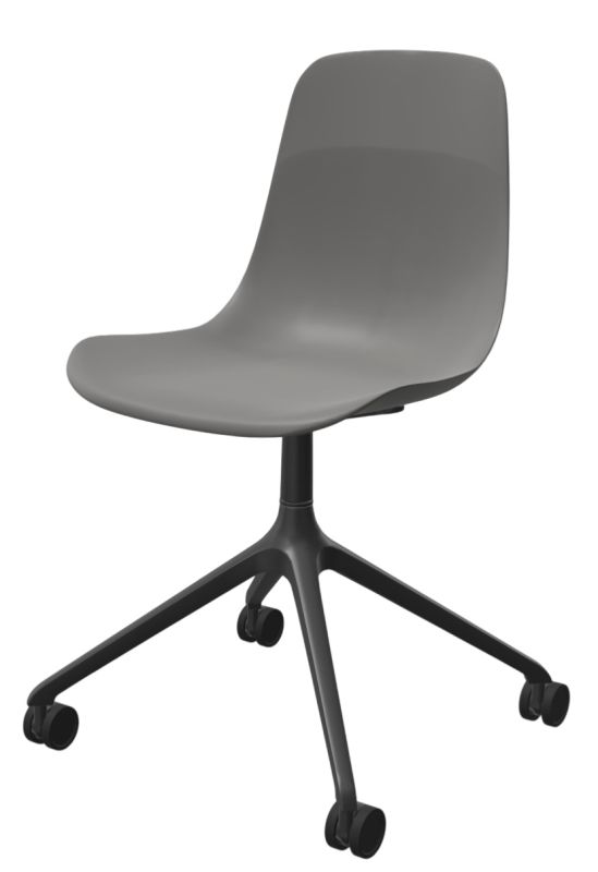 Elephantino chair with castors Kristalia