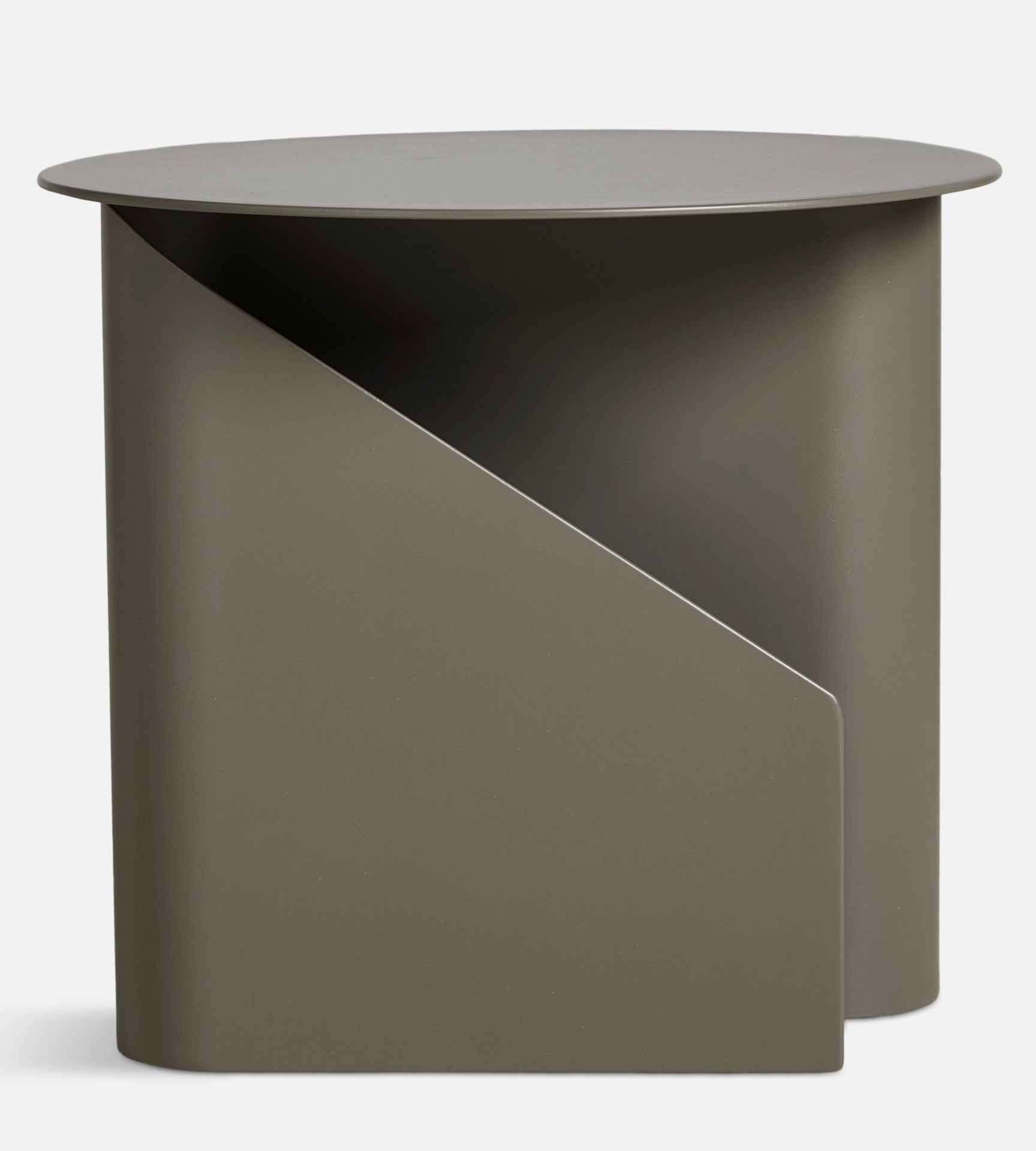 Sentrum Side Table Taupe Woud Sentrum Side Table Taupe Woud