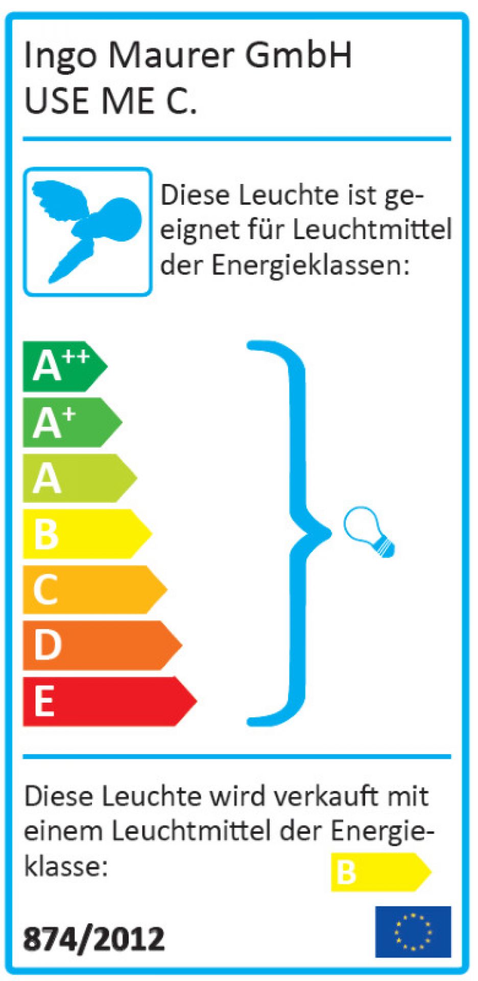 Use Me C. Spot Ceiling lamp Ingo Maurer