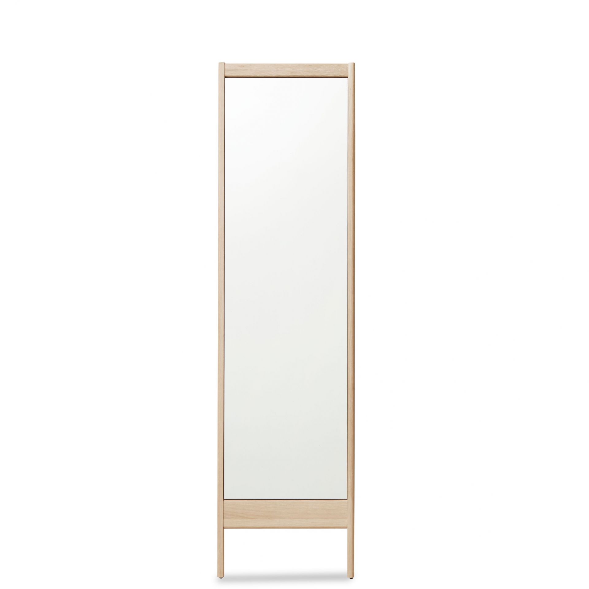 A Line mirror oak white oiled Form & Refine 