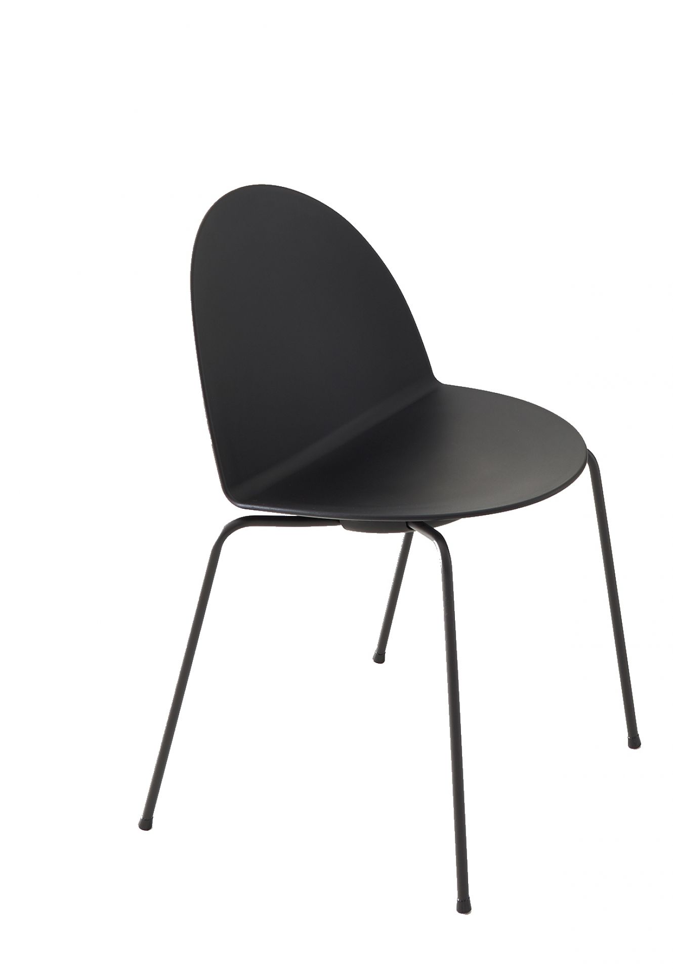 Camel Chair with four-legged frame Segis black Camel Chair with four-legged frame Segis black