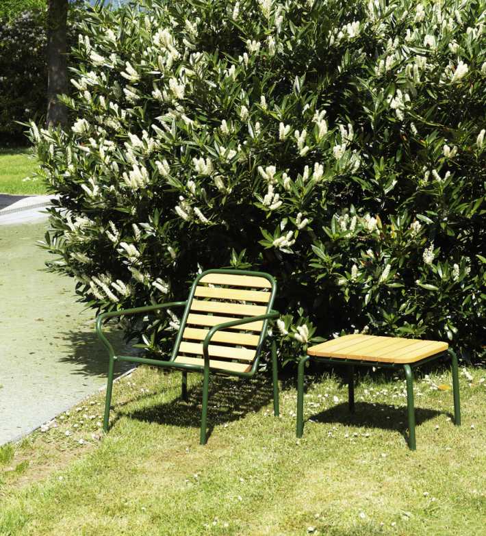 Vig Lounge Chair Wood Armchair Outdoor Normann Copenhagen 