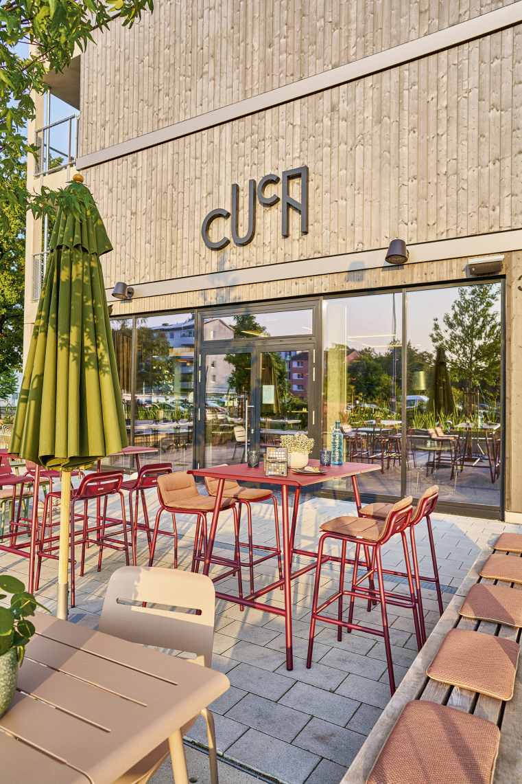 Vapio high table outdoor Weishäupl