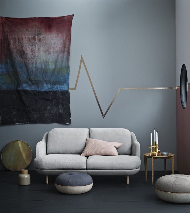 Pouf Large Stool Fritz Hansen