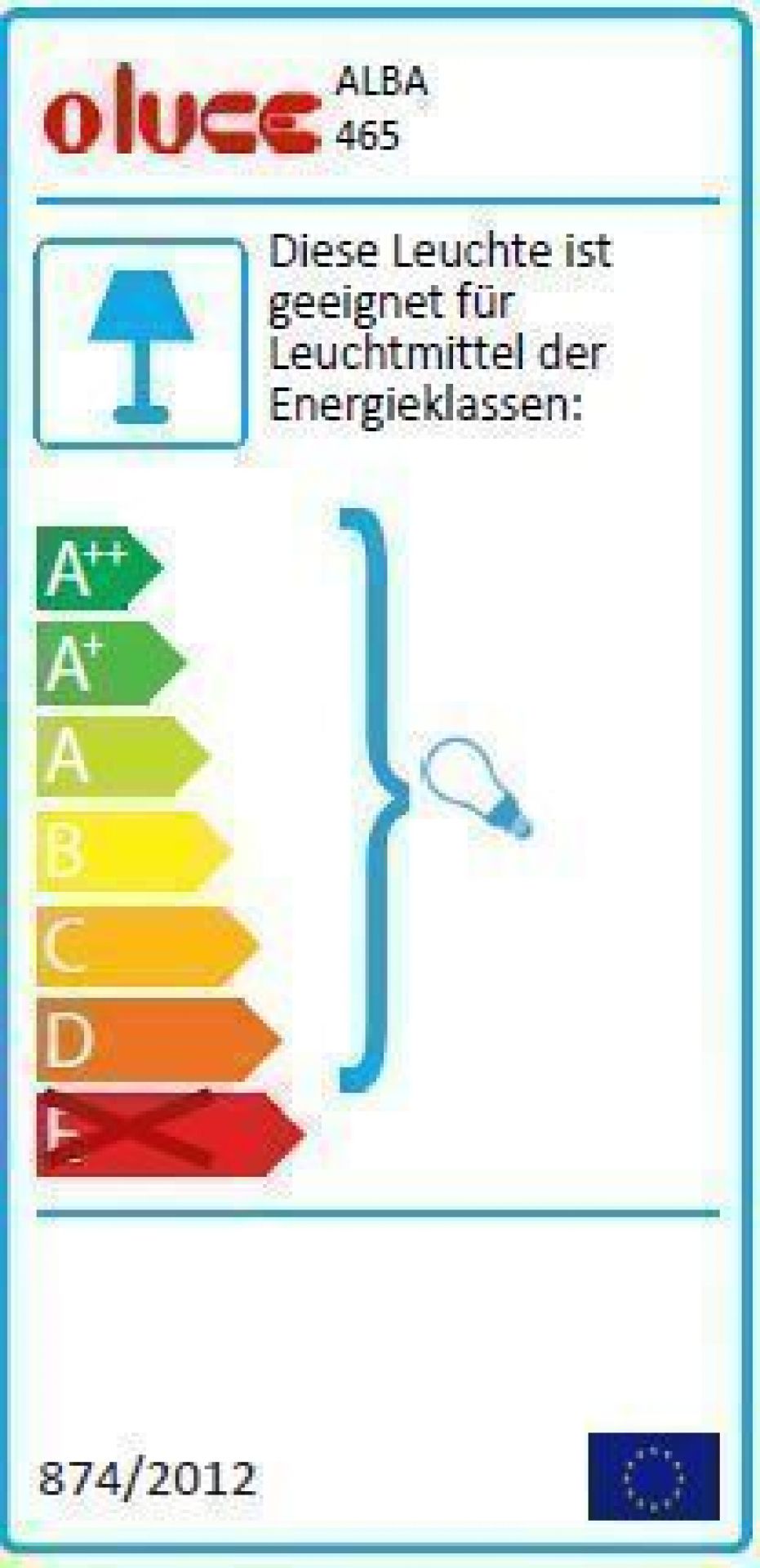 Alba 465 pendant light Oluce