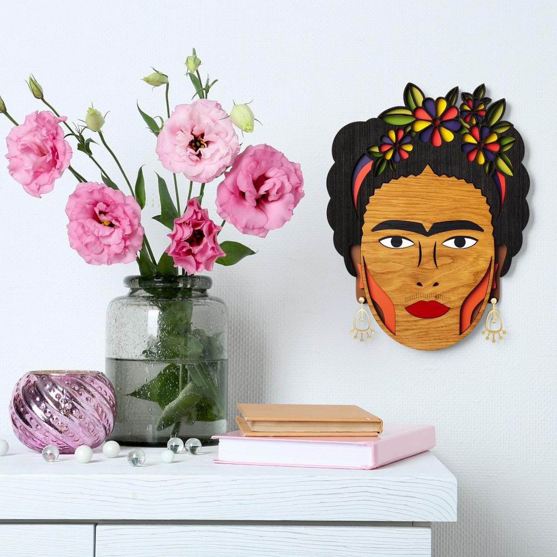 Miss FRIDA wall decoration Umasqu SINGLE PIECE