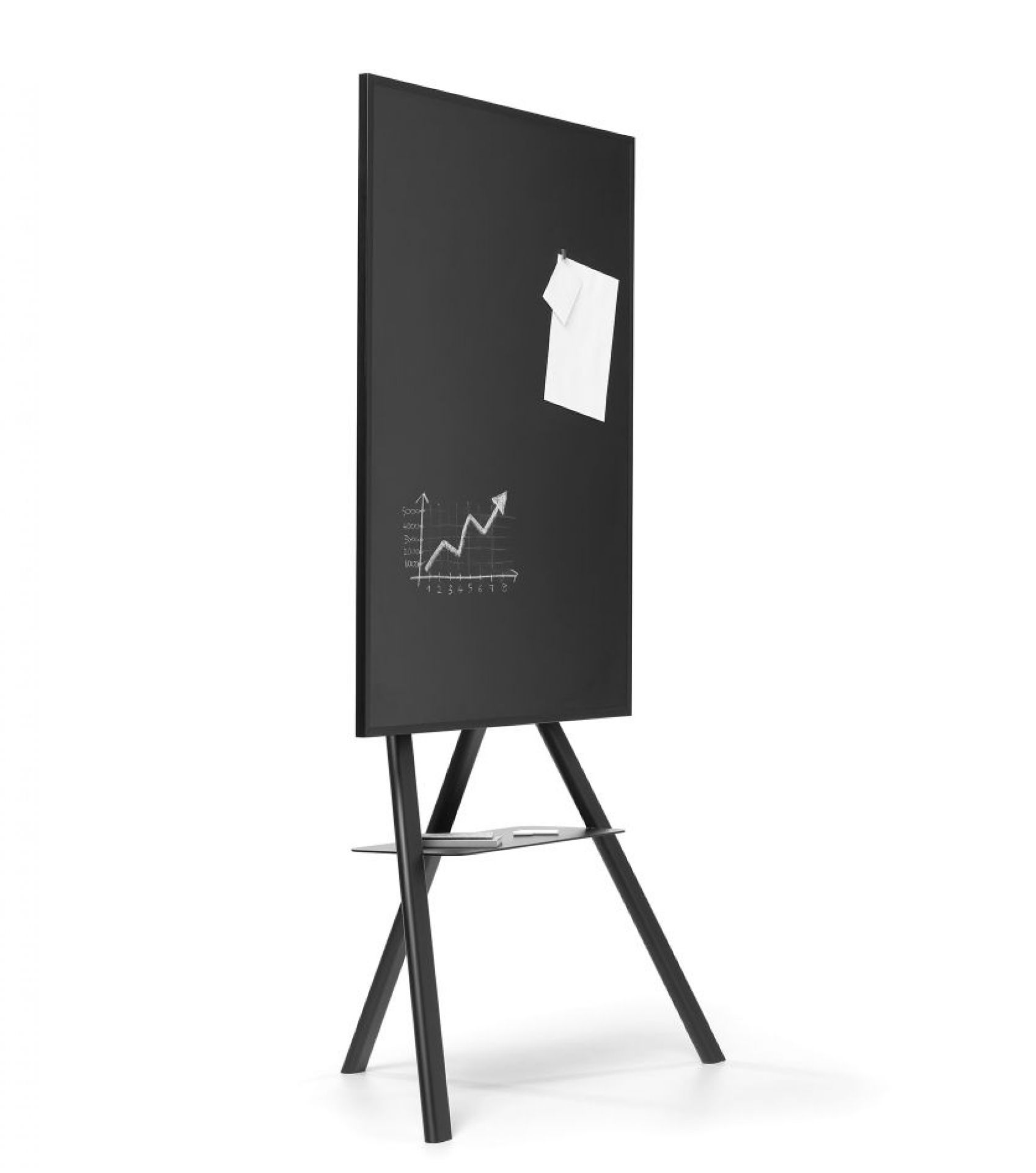 Cartesio Multimedia Stand black Opinion Ciatti