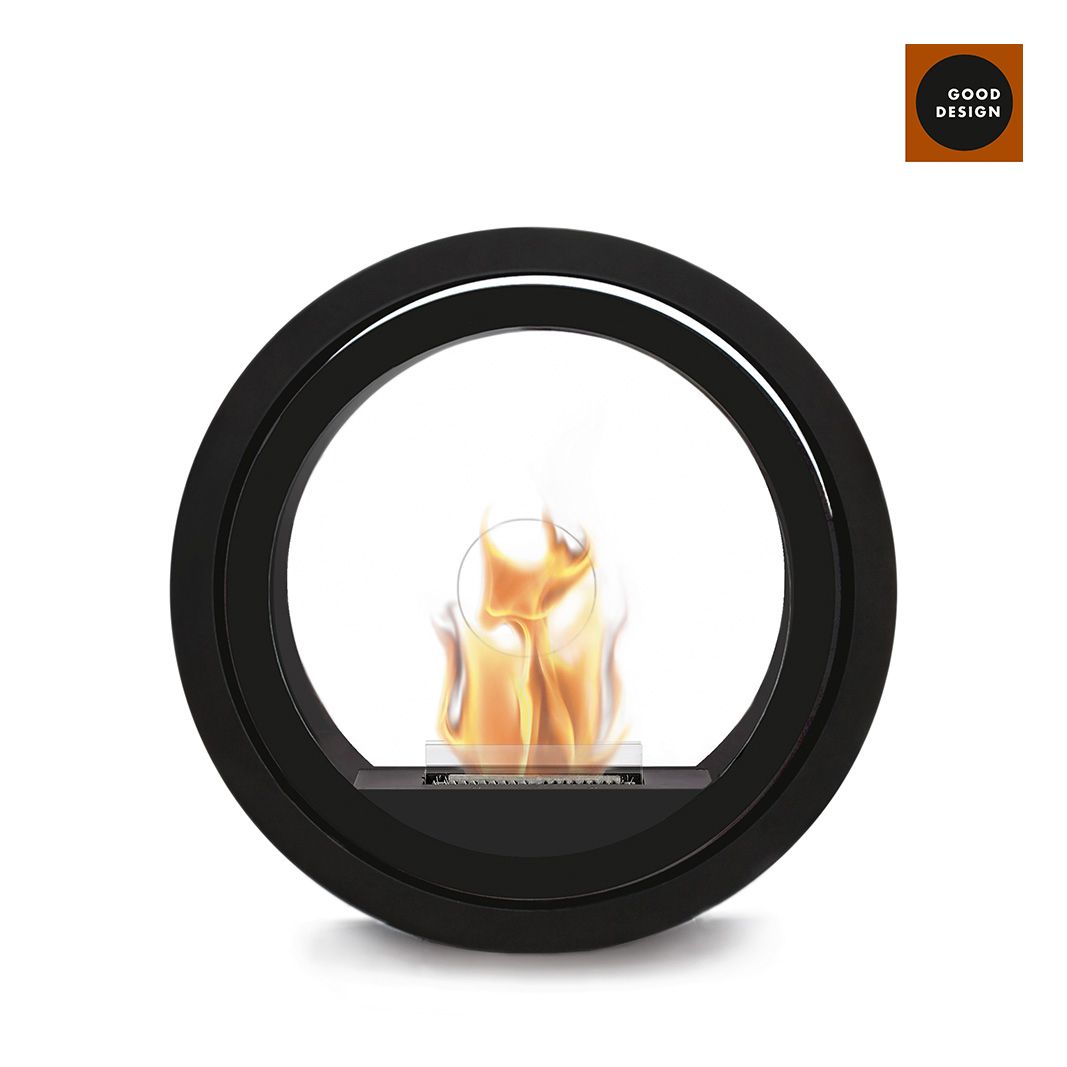 Roll Fire Rollable Fireplace with Tenderflame Burner Conmoto SINGLE PIECES
