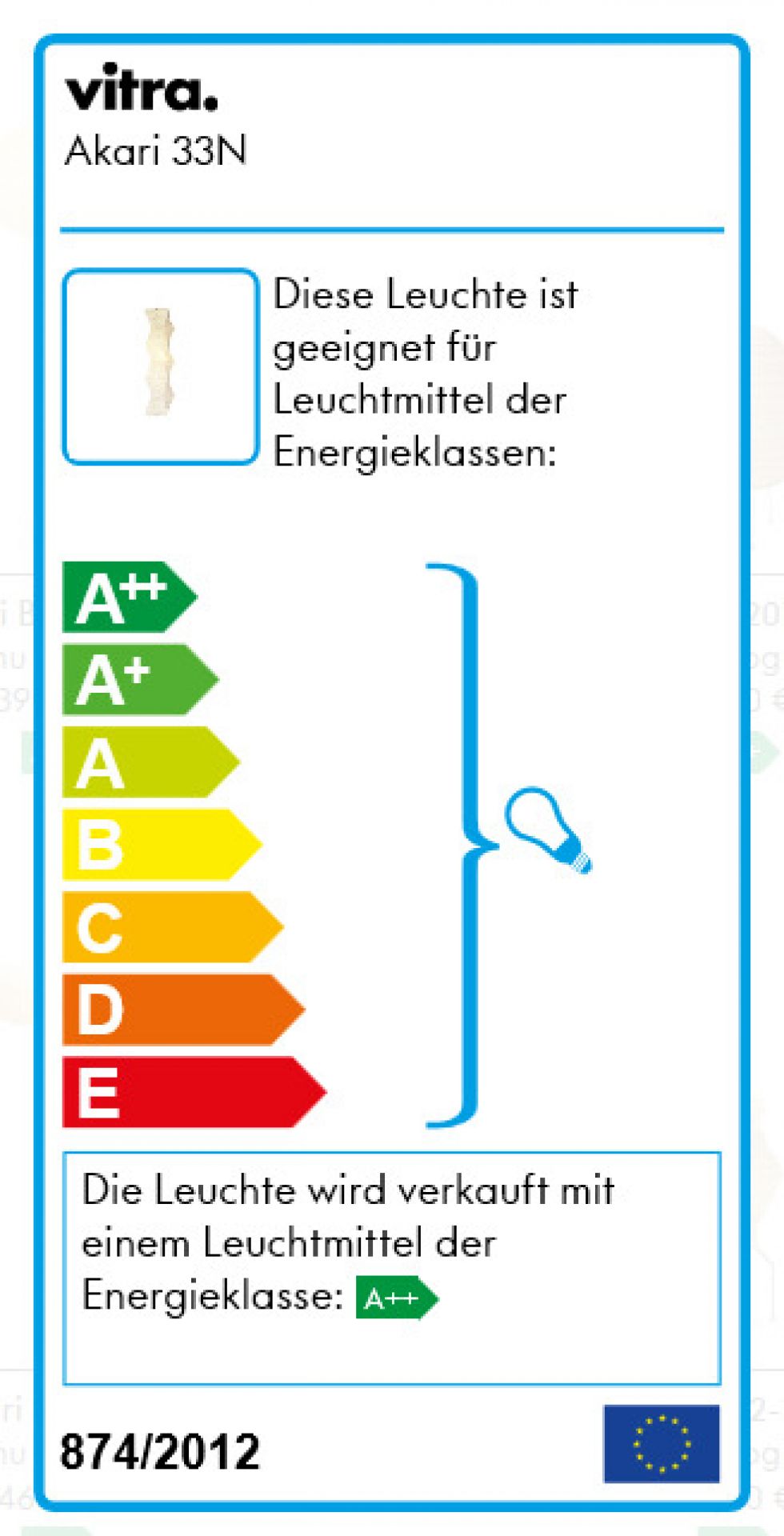 Akari Pendant light 33N Vitra
