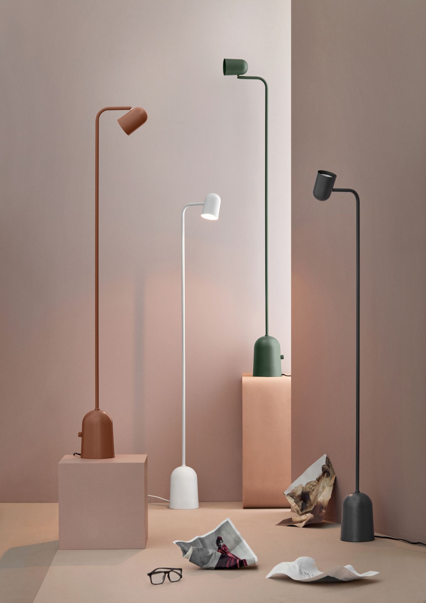 Buddy Floor Floor Lamp dark green Northern
