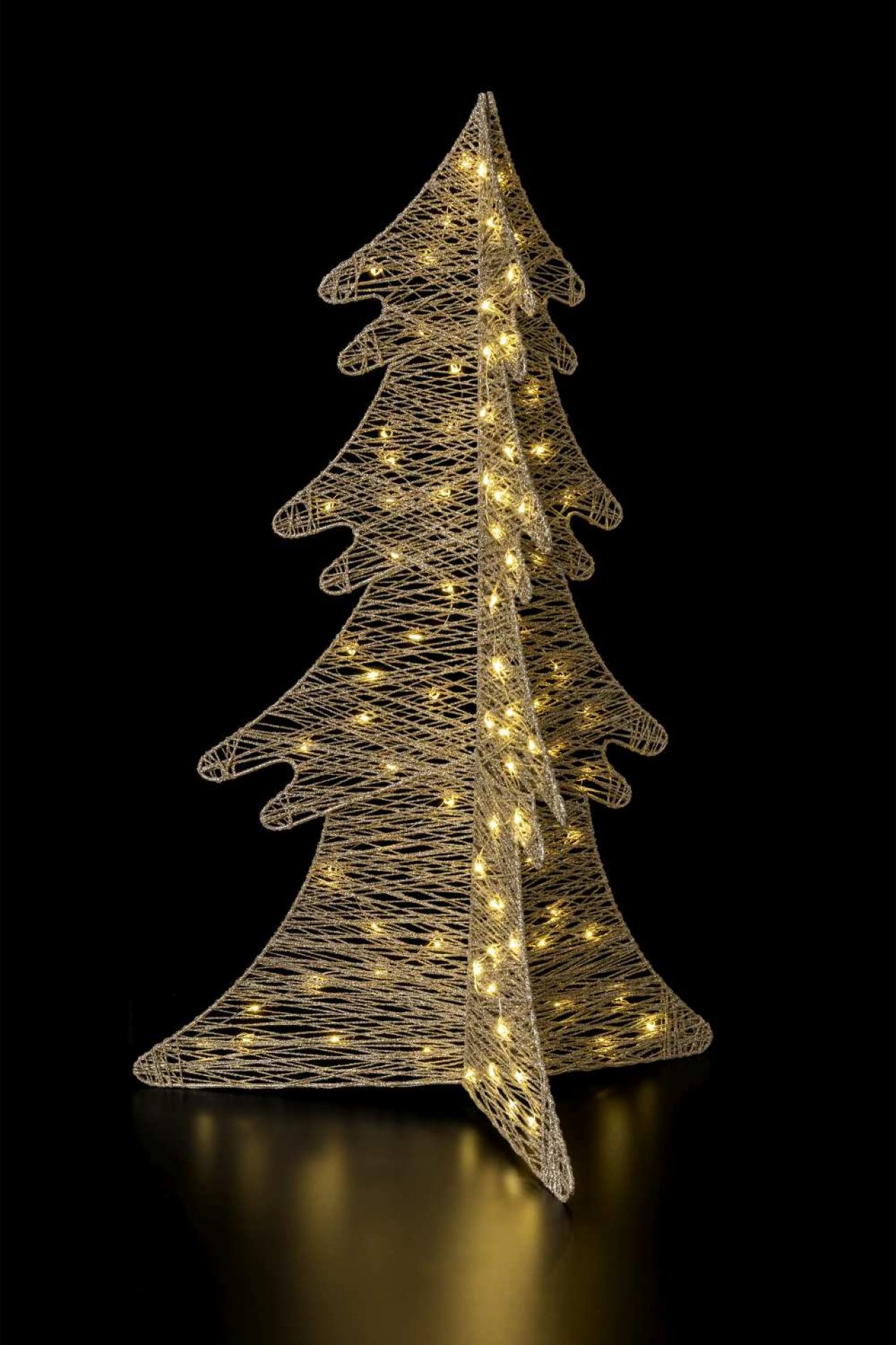 Glitter Tree M LED Christmas tree H 76 cm STT AG