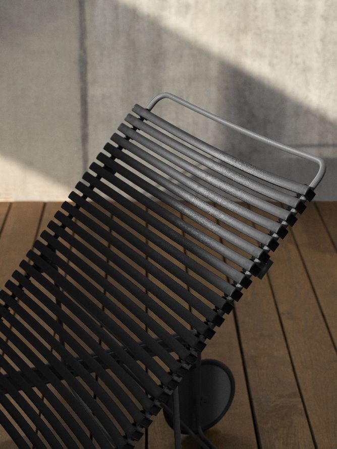 Click Adjustable Chaise Longue sun lounger Outdoor HOUE
