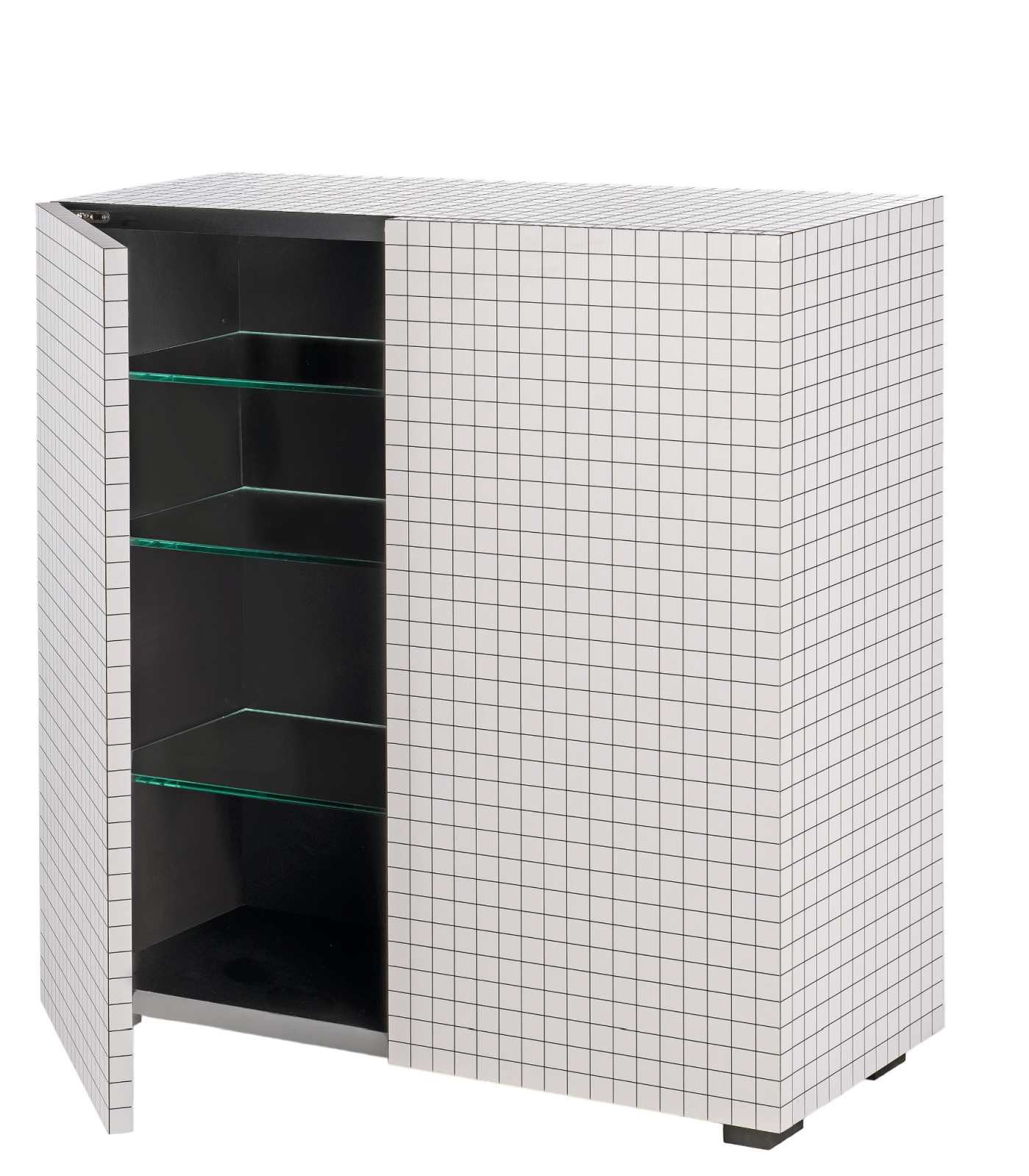 757 Quaderna wardrobe Zanotta 