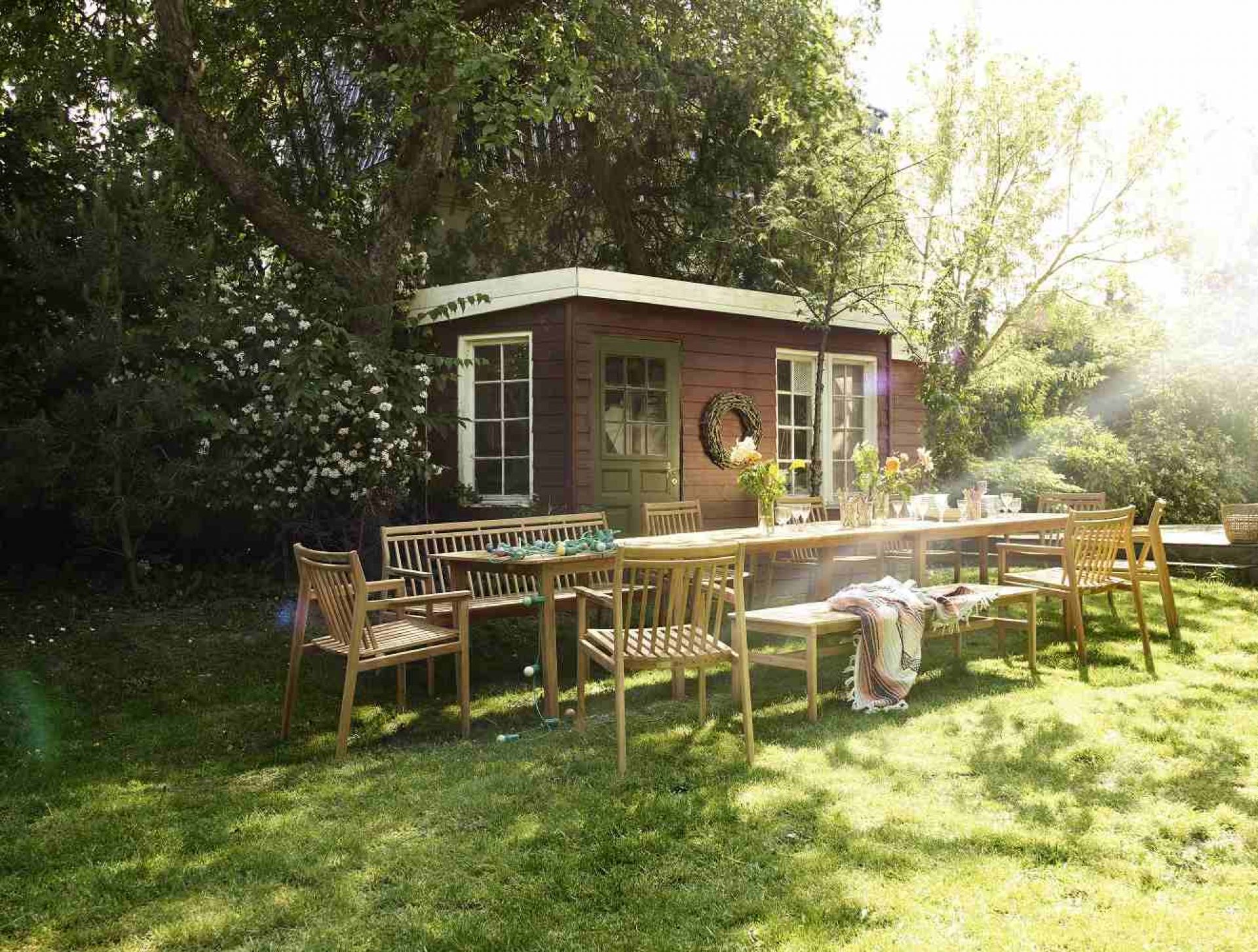 M1 Sammen Garden chair Outdoor chair FDB Møbler SINGLE PIECES