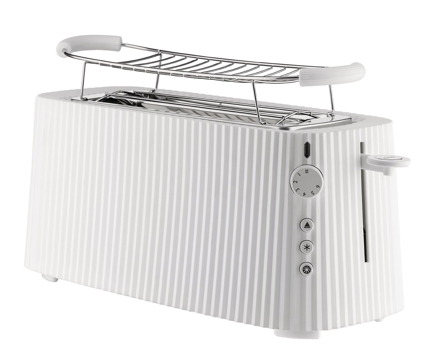 MDL15 Plissé Toaster XXL Alessi White