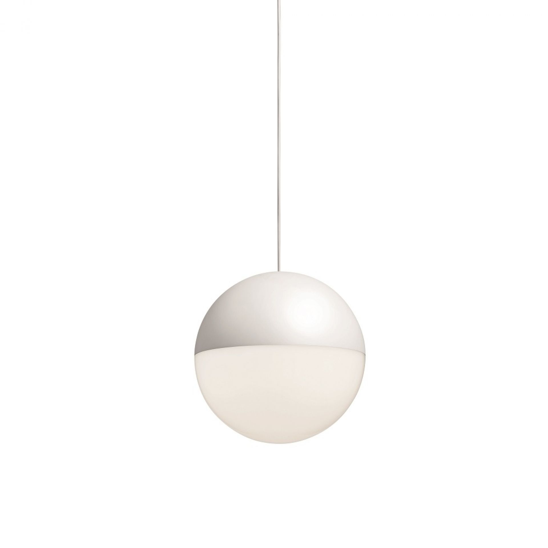 String Light Sphere Head Pendant lamp White Flos