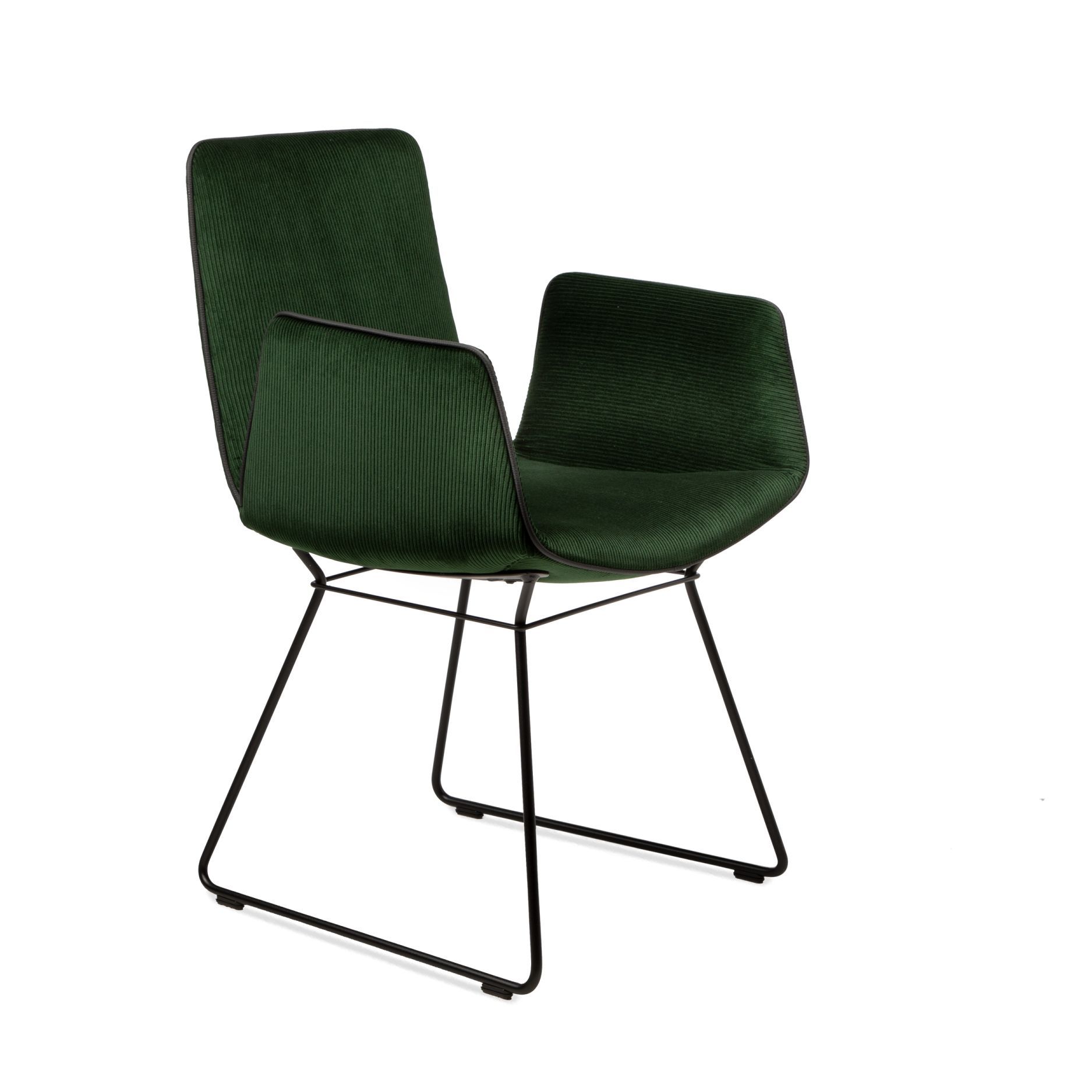 Amelie Armchair high armrests Freifrau Manufaktur