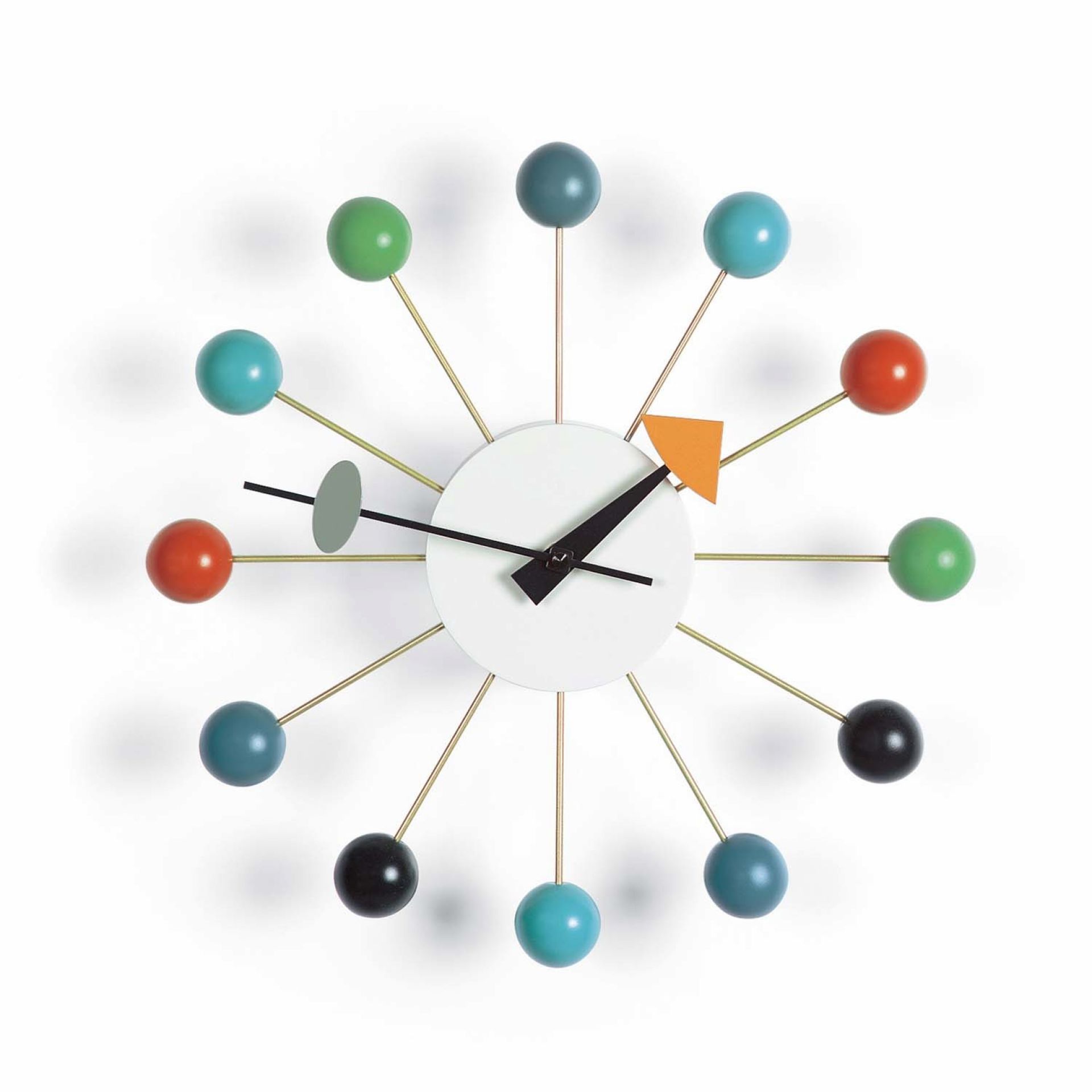 Ball Clock  Wall Clock - multicolour