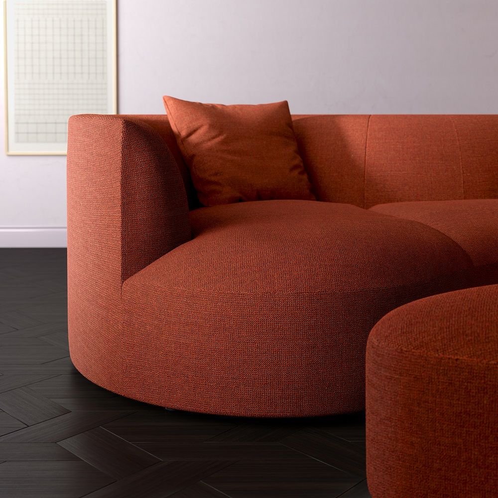 Siwa sofa small with lounger Cor