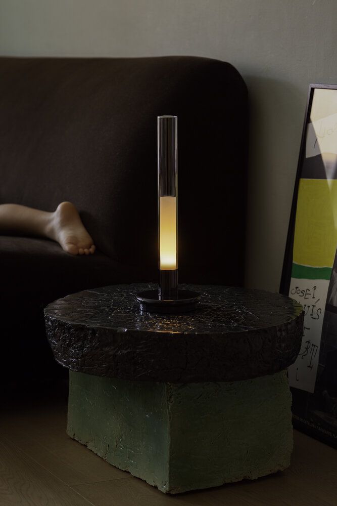 Sylvestrina Table Battery Lamp Santa Cole