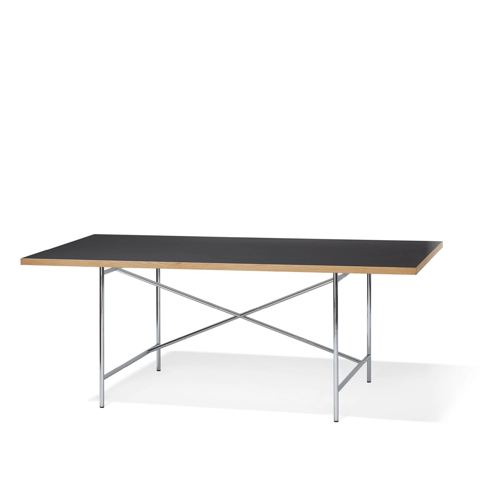 Eiermann 1 table frame W 110 x D 66 x H 66 cm / CROSS STRIPE CENTRE / BLACK Richard Lampert SINGLE PIECES Eiermann 1 table frame W 110 x D 66 x H 66 cm / CROSS STRIPE CENTRE / BLACK Richard Lampert SINGLE PIECES