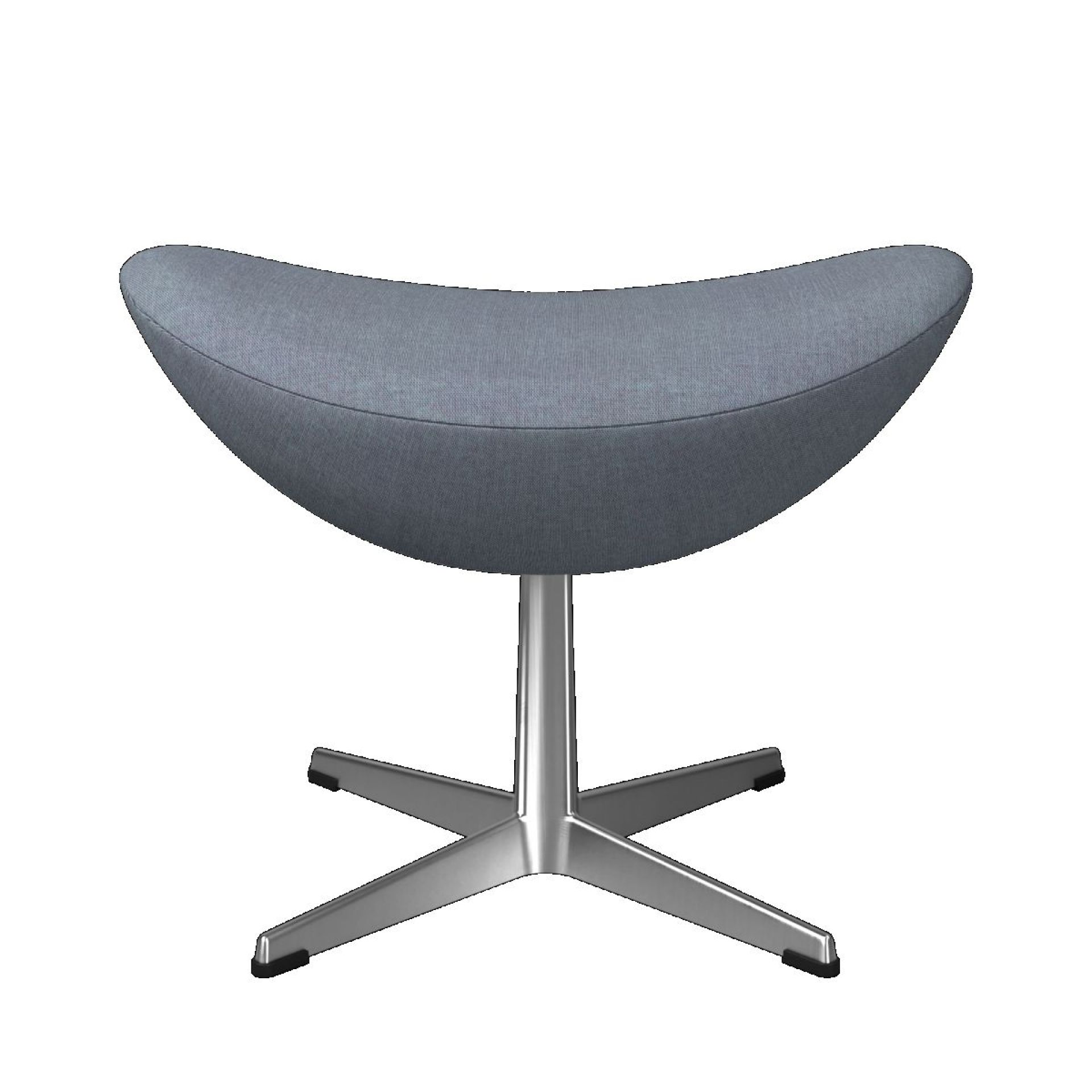 Egg Chair with Model Re-wool Textile Fabric Lavender/Nature Fritz Hansen 