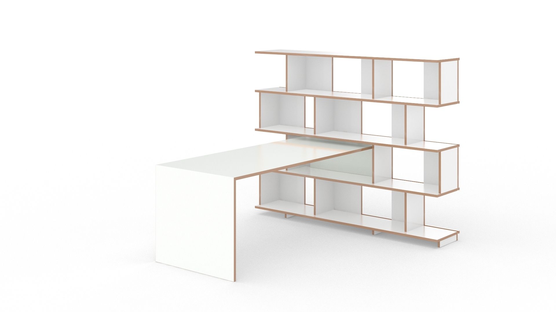 Anstell table for Stell shelf Tojo